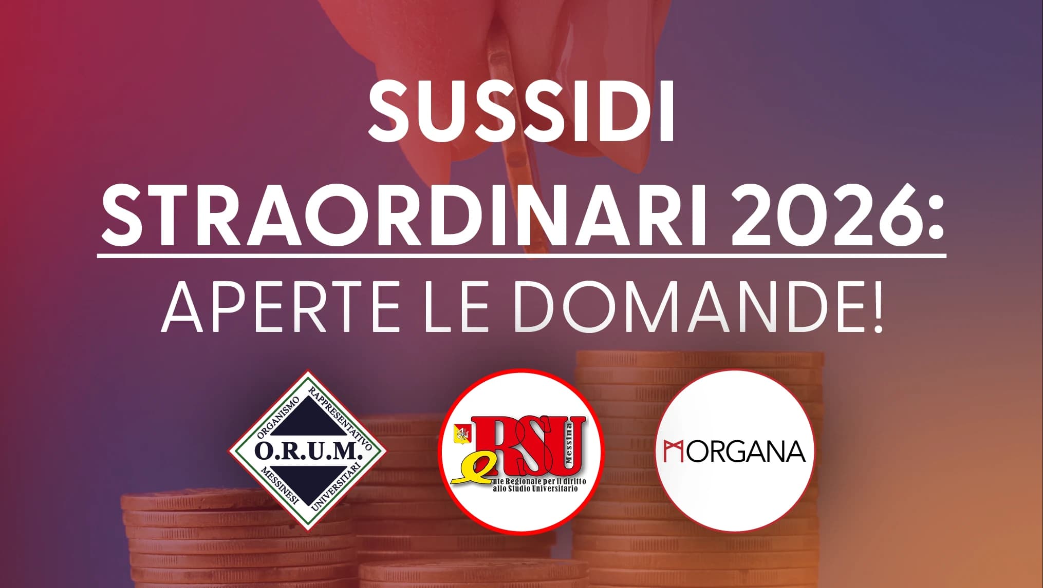 Sussidi Straordinari 2026: Aperte le domande per gli studenti in difficoltà