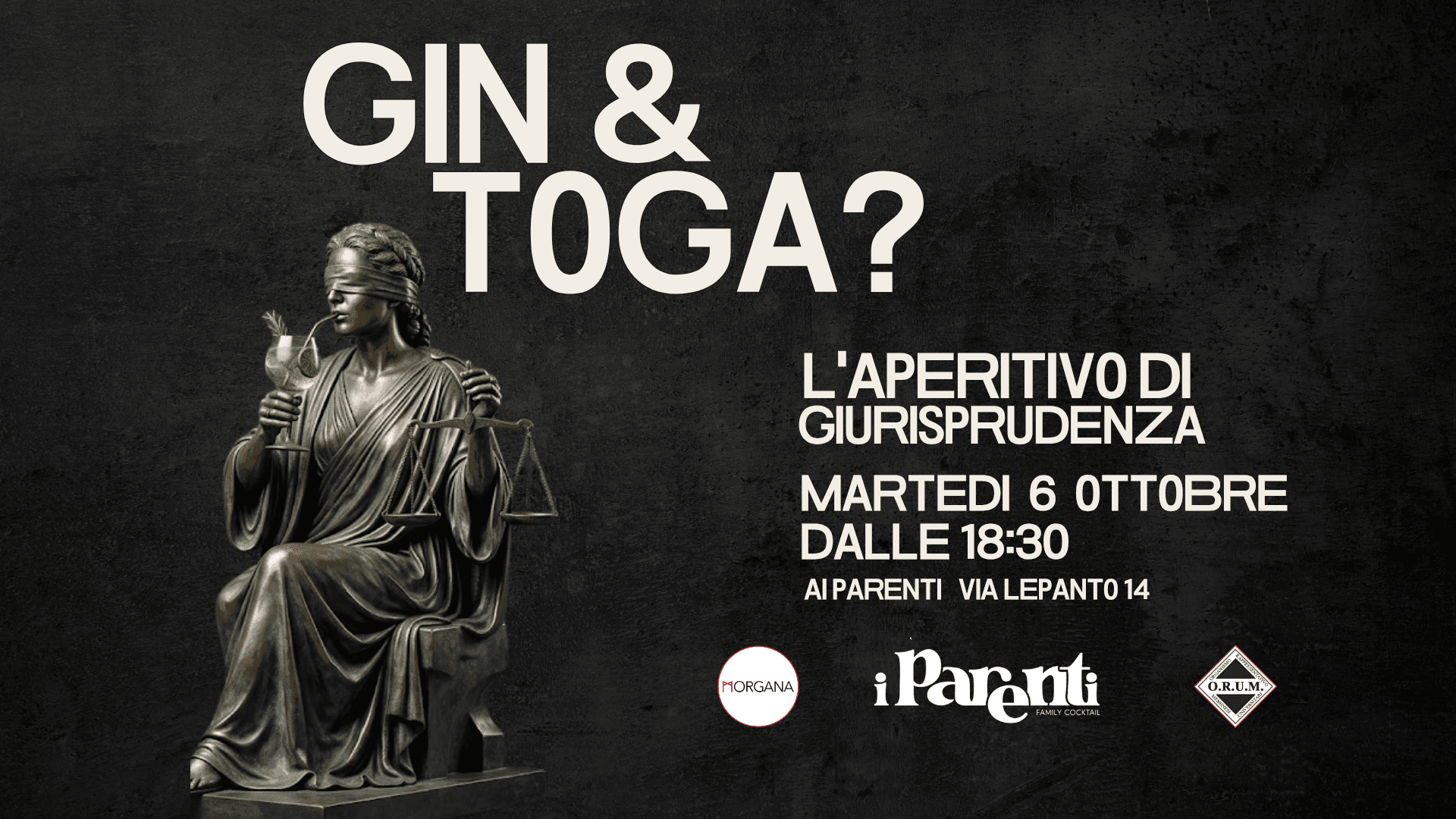Gin & Toga?: L'aperitivo di Giurisprudenza