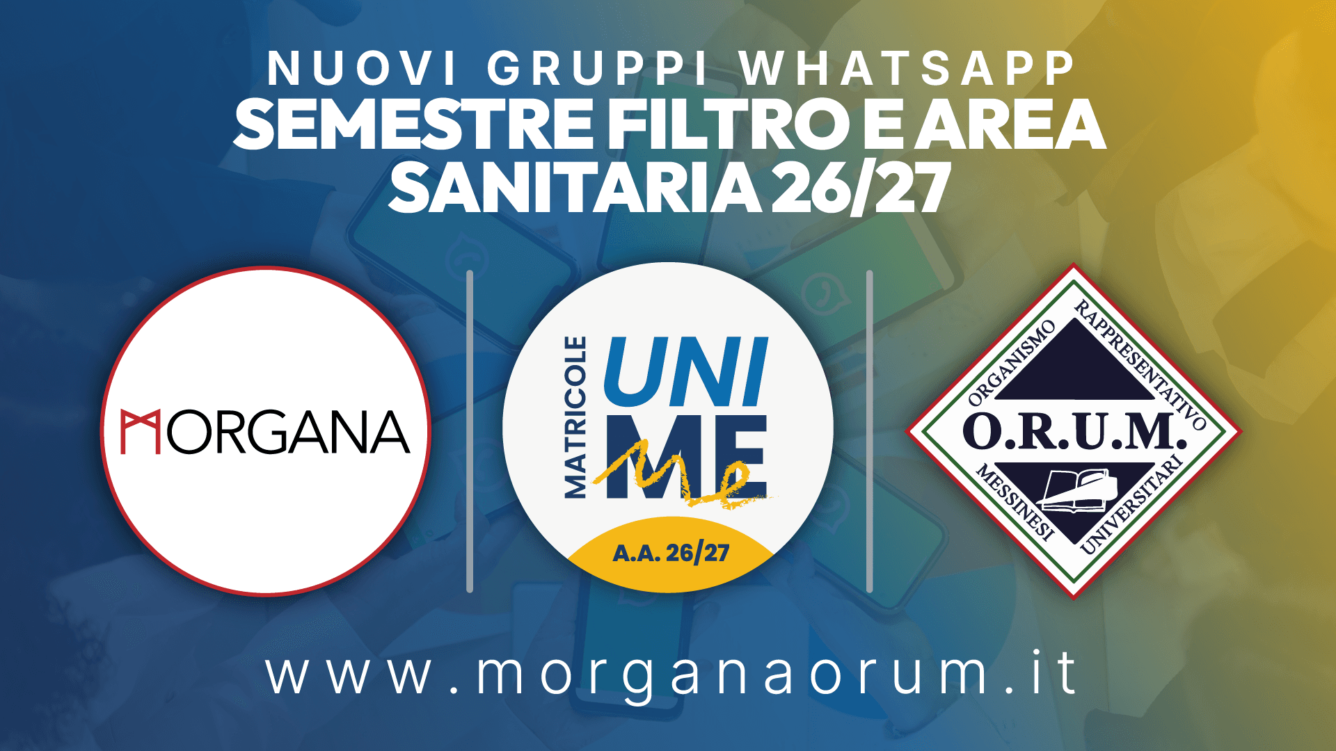 Matricole Area Sanitaria e Semestre Filtro 2026/2027: attivi i nuovi gruppi di supporto