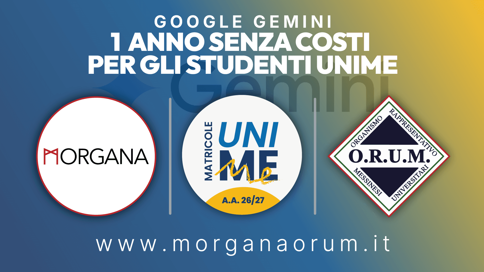 Google Gemini per gli studenti UniMe: guida pratica all'attivazione gratuita